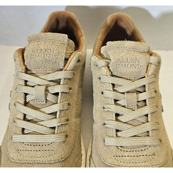Allen Edmonds Men\'s Bone Beige Suede Holden Beach Comfort Sneaker Size 7D main image 6